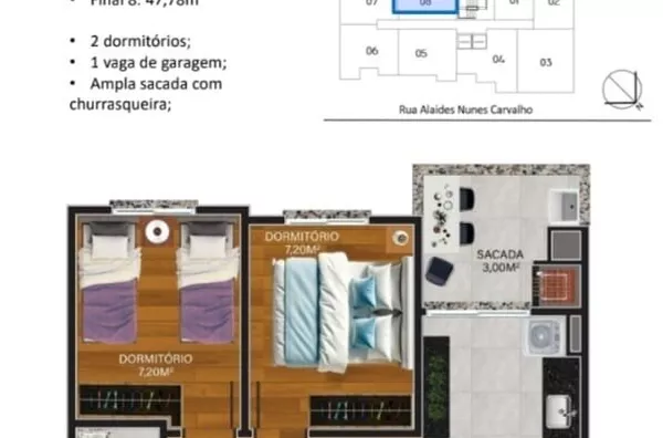 Apartamento para venda,  Bela Vista, Caxias Do Sul