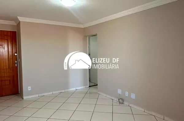 Elizeu DF Imobiliária aluga apartamento no Edifício Guará Nobre de 2 quartos
