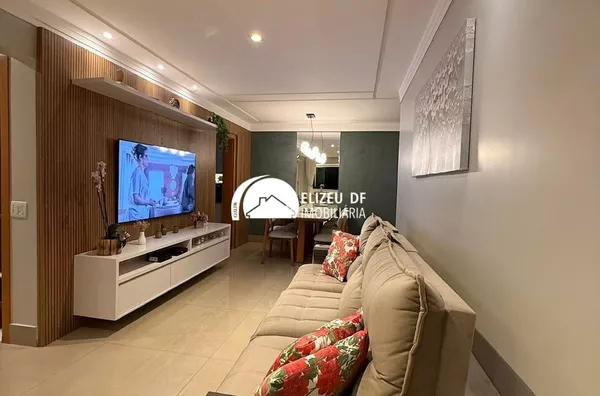 Elizeu DF Imobiliária vende apartamento com 3 quartos sendo 1 suíte no Edifício Liberté, Guará II