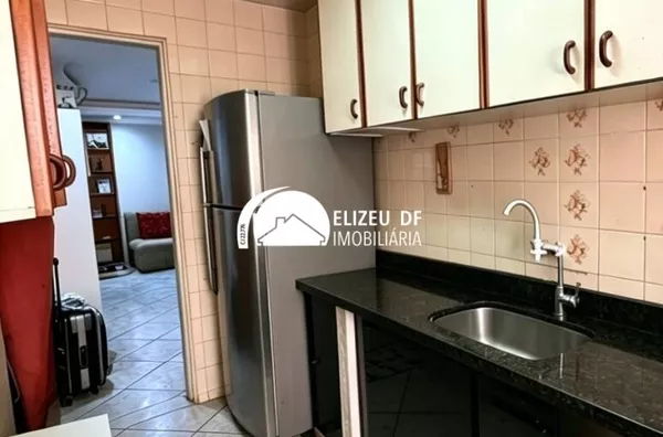 Elizeu DF Imobiliária vende apartamento de 3 quartos no Ed. Guará Nobre, Guará II