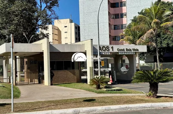 Elizeu Df Imobiliária vende excelente apartamento frente livre e condomínio fechado