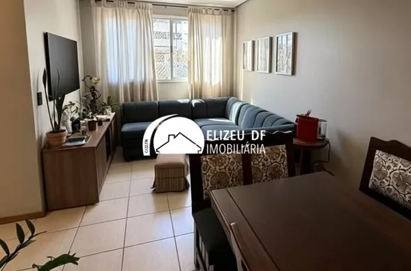 Elizeu DF Imobiliária vende apartamento com 2 quartos no Residencial Euzébio no Guará II