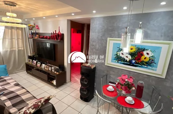 Excelente apartamento para venda no Condomínio 38,  Riacho Fundo Ii, Brasília