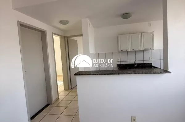 Elizeu DF Imobiliária aluga apartamento de 2 quartos na Samambaia