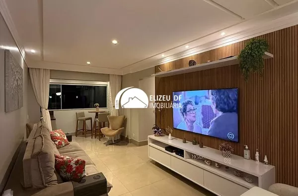 Elizeu DF Imobiliária vende apartamento com 3 quartos sendo 1 suíte no Edifício Liberté, Guará II