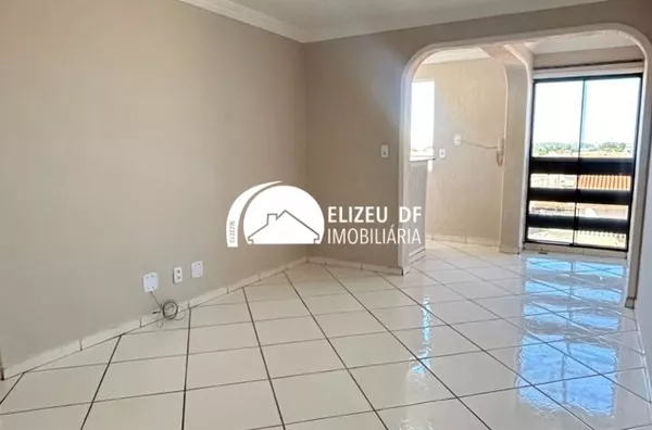 Elizeu DF Imobiliária aluga apartamento no Edifício Guará Nobre de 2 quartos
