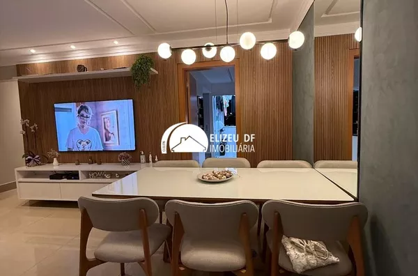 Elizeu DF Imobiliária vende apartamento com 3 quartos sendo 1 suíte no Edifício Liberté, Guará II