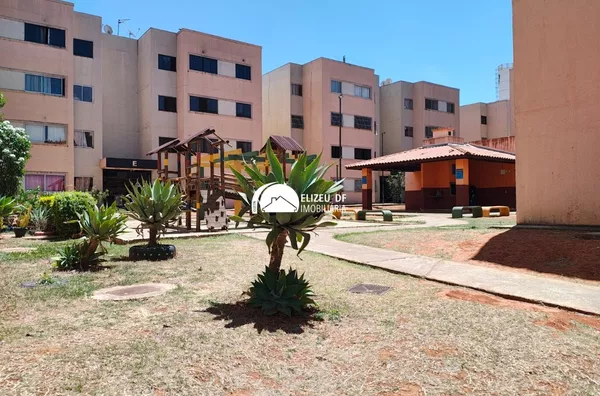 Elizeu DF Imobiliária aluga apartamento MOBILIADO de 3 quartos, Riacho Fundo II