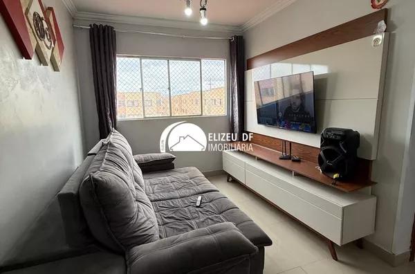 Elizeu DF Imobiliária vende apartamento no Condomínio 36 do Riacho Fundo II