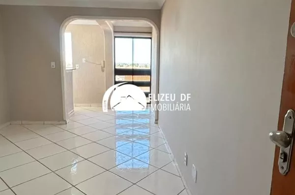 Elizeu DF Imobiliária aluga apartamento no Edifício Guará Nobre de 2 quartos