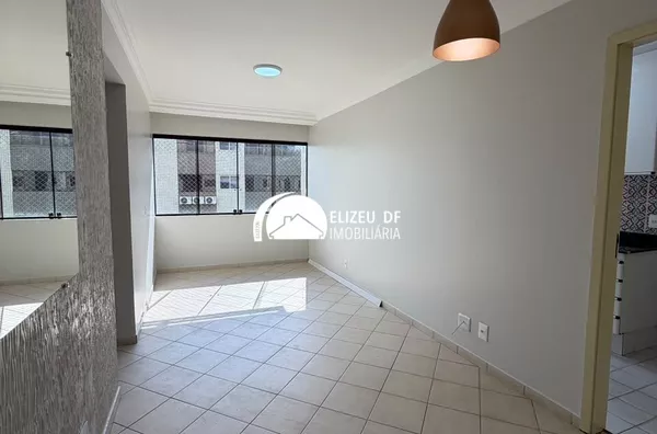 Elizeu Imóveis aluga apartamento com 2 quartos sendo 1 suíte no Edifício Monalisa do Guará II