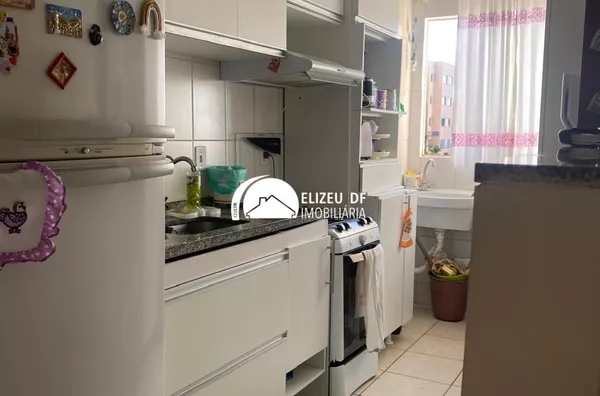 Elizeu Df Imobiliária vende excelente apartamento no Riacho Fundo II