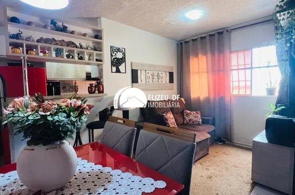 ELIZEU DF IMOBILIÁRIA VENDE EXCELENTE APARTAMENTO NO RIACHO FUNDO II