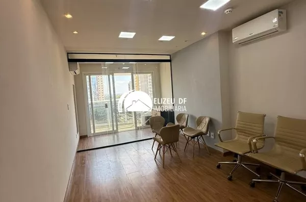 Elizeu DF Imobiliária aluga sala comercial no Ed. Le Quartier, Águas Claras