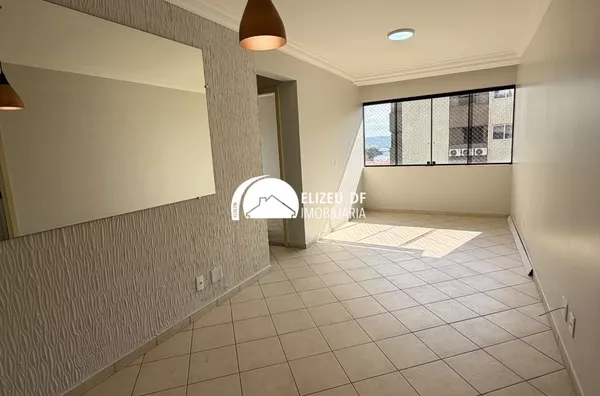 Elizeu Imóveis aluga apartamento com 2 quartos sendo 1 suíte no Edifício Monalisa do Guará II