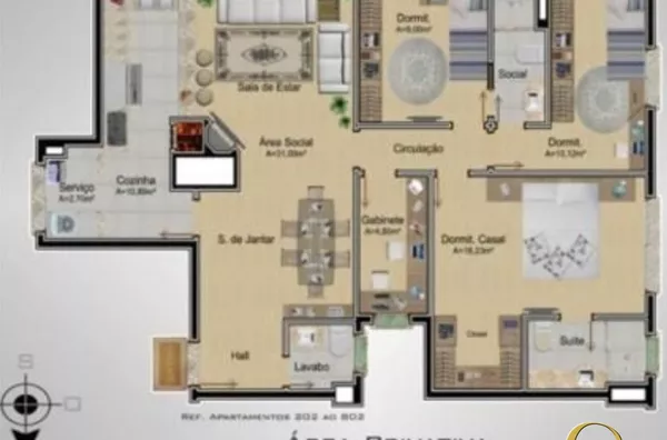 Apartamento no Bairro Passo d'Areia