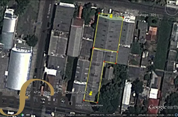 Depósito em Gravataí no Bairro Vera Cruz - CÓD 045