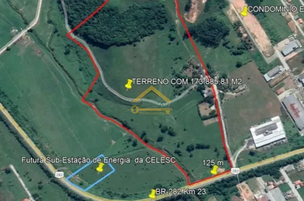 Área para venda em Santo Amaro da Imperatriz