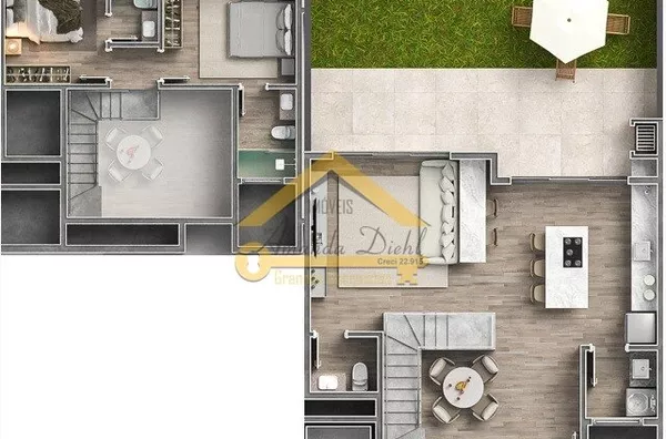 Apartamento Duplex  a Venda no Centrinho dos Ingleses