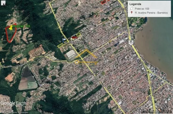 Área Para Loteamento a Venda em Potecas