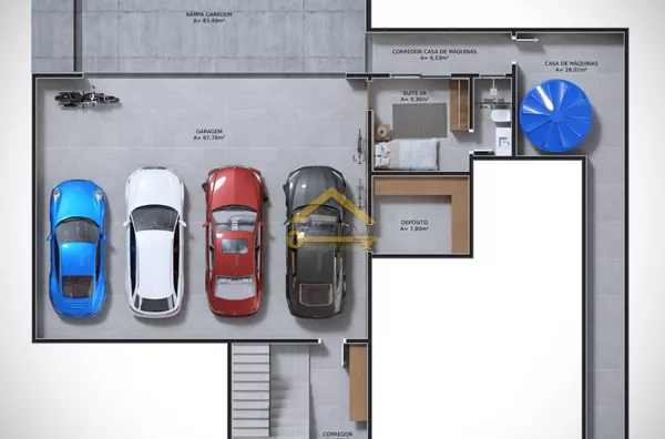 Casa em Condomínio a Venda,  Cacupé, Florianópolis