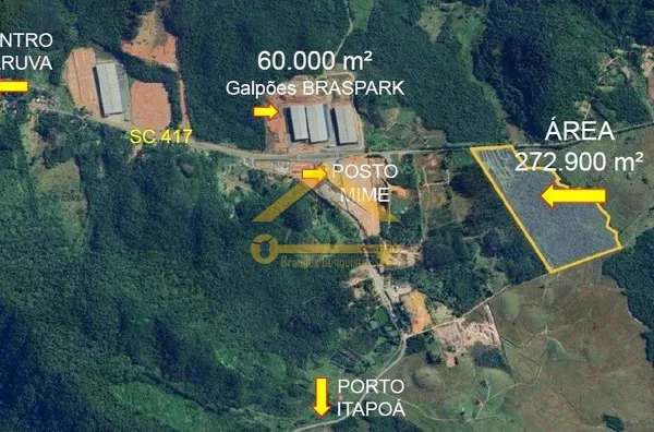 Área Industrial a Venda em Garuva/SC