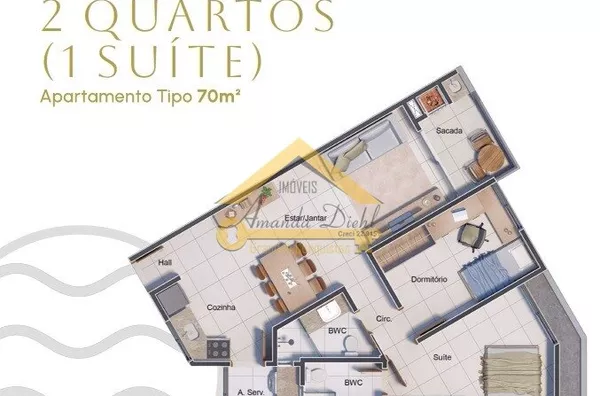 Apartamento a Venda no Terra do Sol Praia dos Ingleses