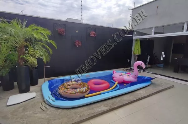 Casa residencial 3 dorms c/ suite e piscina - Terras Sta Barbara - SBO