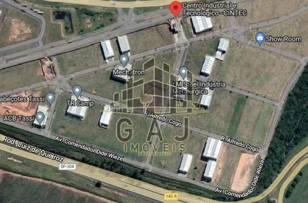 Terreno 1067m² em condomínio industrial Cintec - SBO/SP