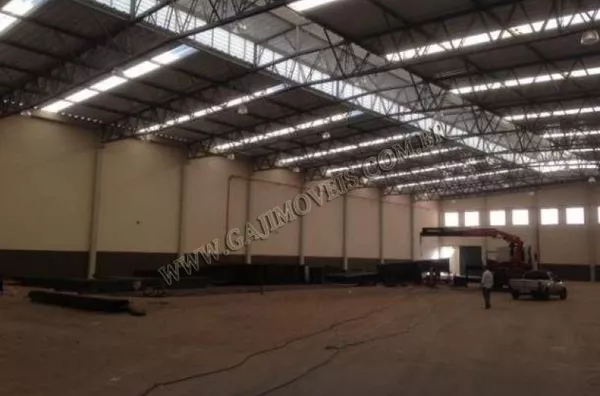 Salão industrial NOVO 3.368m² no Distrito Industrial II / SBO