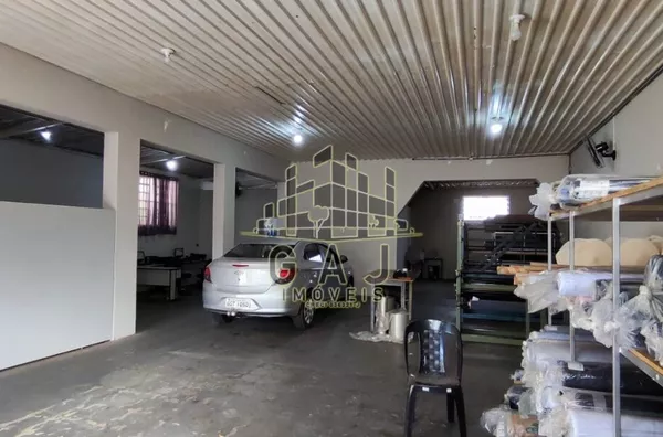 Salão industrial/comercial c/ 138m² com casa no fundo São Manoel - Americana/SP