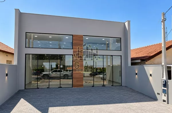 Salão comercial NOVO 115m² Vl Sta Catarina - Americana/SP