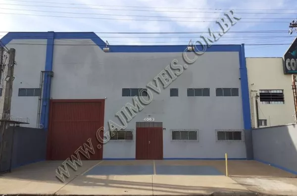 Salão comercial/industrial com 539m² em Avenida - Americana/SP.