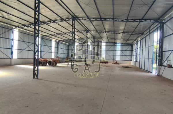 Salão industrial 600m² Chácara Recreio Hélico - SBO/SP