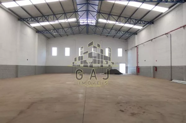 Salão industrial NOVO 927m² Pq Indl Souza Queiroz - Limeira/SP
