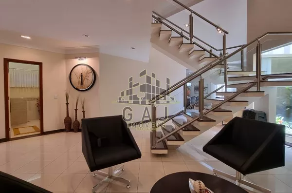 Sobrado residencial alto padrão 367m² 4 dorms c/ 2 suítes Horto Florestal Jacyra - Americana/SP