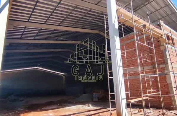 Salão industrial NOVO 1120m² Indl Salto Gde I - Americana/SP