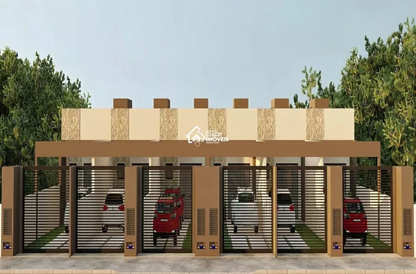 Casa Geminadas com 2 dormitórios no Bairro Figueira - Gaspar