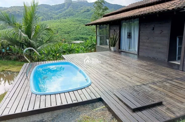 Sítio/Cabana mobiliada Braço do Baú