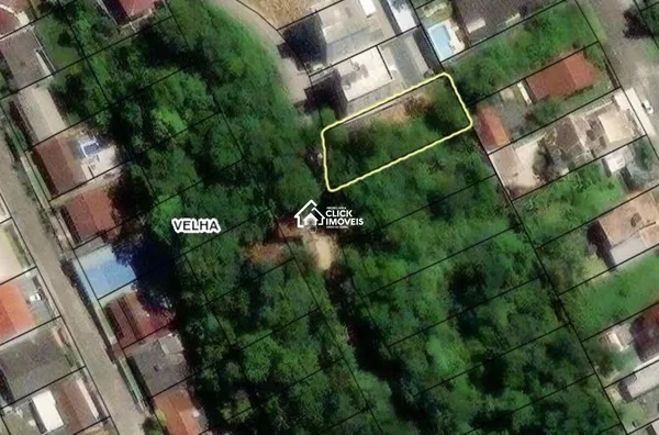 Excelente terreno Residencial na transversal da Rua dos Caçadores, Bairro Velha.