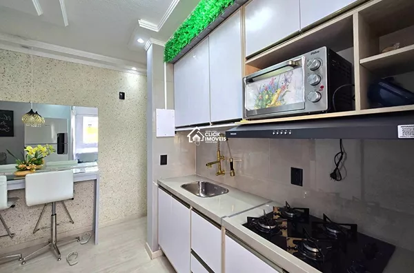Apartamento com 2 dormitórios no bairro Salto Weissbach Blumenau