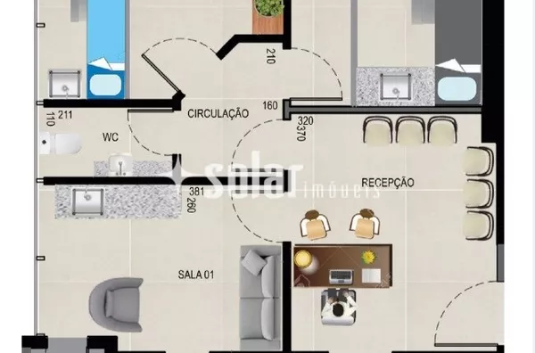 SALAS COMERCIAIS CORPORATIVAS ED PIO DE PIETRELCINA AV BRASIL B CENTRO