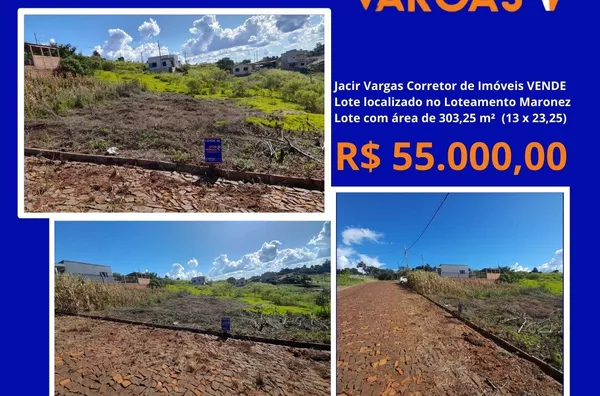 Lote á venda localizado no loteamento Maronez 