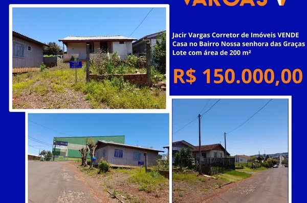 Casa á venda no bairro Nossa senhora das graças 
