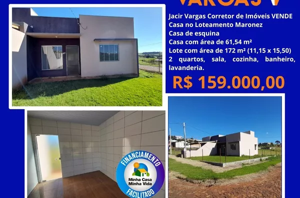 Casa á venda localizada no loteamento maronez 