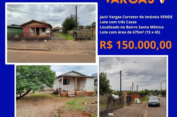 Lote á venda localizado no Bairro Santa Mônica 