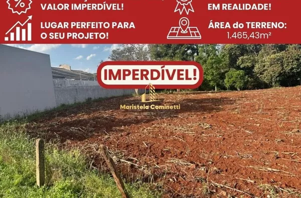 Terreno para venda no Centro de Santo Antônio do Sudoeste - PR
