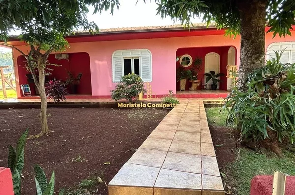 CHÁCARA URBANA COM CASA A VENDA EM PÉROLA DO OESTE