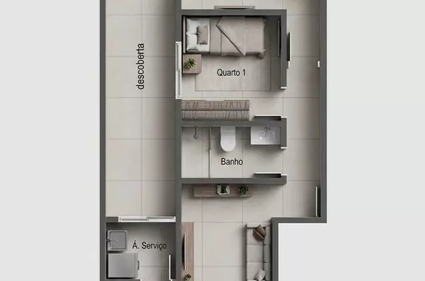 Apartamento á venda, Residencial Bandeirantes 2, Pouso Alegre - Foto 3
