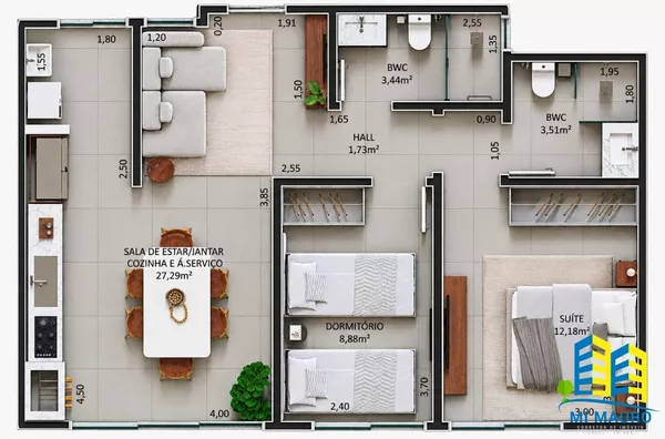 Apartamento á venda, Vale Santo Antonio, Pouso Alegre - Foto 2
